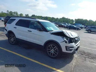 2017 Ford Explorer Sport with VIN 1FM5K8GT5HGE24240, listed as a IAAI auction lot 42490305 with 102,974 mi miles and . Bid and sale history available at DreamBid. Image 1.
