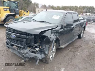 2018 Ford F-150 XL with VIN 1FTFW1E55JFE25165, listed as a IAAI auction lot 41708303 with 186,664 mi miles and . Bid and sale history available at DreamBid. Image 17.