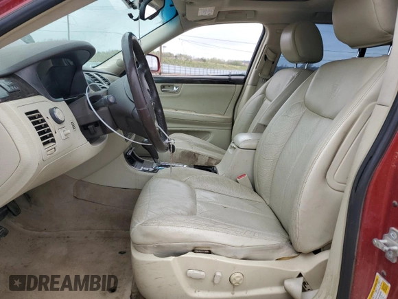 2008 Cadillac DTS 1SC with VIN 1G6KD57Y68U205366, listed as a Copart auction lot 54571125 with 134,888 mi miles and Non Repairable. Bid and sale history available at carsss.com. Image 7.