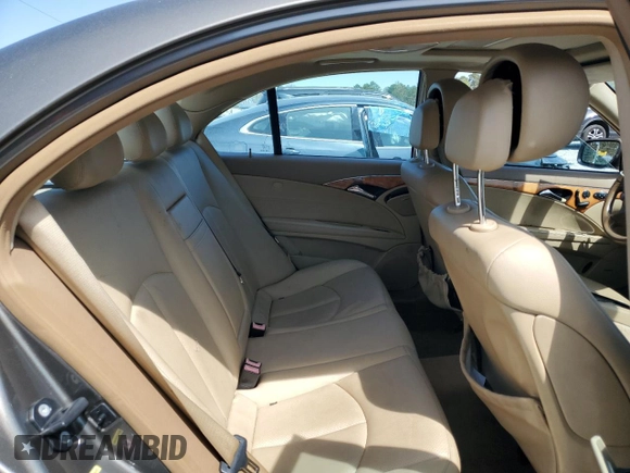 2008 Mercedes-Benz E-Class Luxury 3.5L with VIN WDBUF56X38B185225, listed as a Copart auction lot 52791705 with 0 mi miles and Clean Title. Bid and sale history available at carsss.com. Image 10.