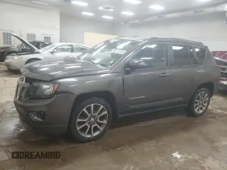 2017 Jeep Compass High Altitude with VIN 1C4NJCEB5HD161561, listed as a Copart auction lot 88573315 with 87,114 mi miles and Clean Title. Bid and sale history available at carsss.com. Image 1.