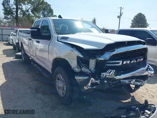 2024 Ram 2500 Tradesman with VIN 3C6UR5HJ1RG327380, listed as a IAAI auction lot 41729204 with 3,912 mi miles. Bid and sale history available at carsss.com. Image 1.