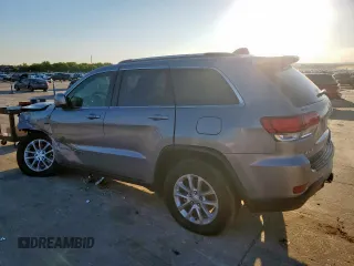 2021 Jeep Grand Cherokee Laredo E with VIN 1C4RJFAG1MC817601, listed as a Copart auction lot 56421195 with 91,292 mi miles and Salvage title. Bid and sale history available at DreamBid. Image 2.
