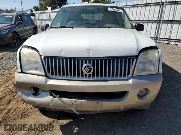 2004 Mercury Mountaineer Convenience with VIN 4M2ZU66E74UJ18282, listed as a Copart auction lot 73088174 with 145,815 mi miles and Salvage title. Bid and sale history available at DreamBid. Image 5.