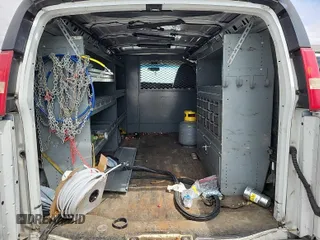 2015 Chevrolet Express Cargo with VIN 1GCZGTCG7F1172459, listed as a IAAI auction lot 42836177 with 156,729 mi miles and . Bid and sale history available at DreamBid. Image 33.