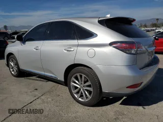 2015 Lexus RX 450h with VIN 2T2ZB1BA6FC002813, listed as a Copart auction lot 50337565 with 107,365 mi miles and Salvage Title. Bid and sale history available at DreamBid. Image 2.