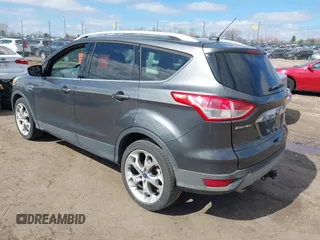 2015 Ford Escape Titanium with VIN 1FMCU0J91FUB74896, listed as a IAAI auction lot 41919609 with 135,363 mi miles. Bid and sale history available at carsss.com. Image 3.