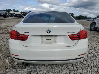 2015 BMW 4 Series 428i xDrive with VIN WBA4A7C53FD415066, listed as a Copart auction lot 61880545 with 130,874 mi miles and Salvage title. Bid and sale history available at DreamBid. Image 6.