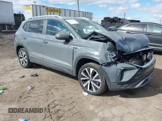 2022 Volkswagen Taos SE z VIN 3VVTX7B23NM096969, wystawiony jako IAAI lot #41688039 z przebiegiem 83 605 mil mil oraz . Historia ofert i sprzedaży dostępna na DreamBid. Obrazek 1.