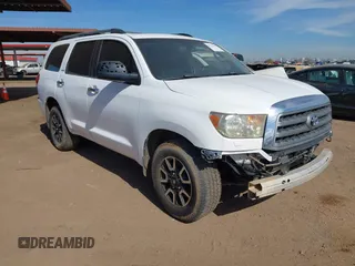 2008 Toyota Sequoia Limited with VIN 5TDBY68A58S005799, listed as a IAAI auction lot 41537396 with 216,992 mi miles and . Bid and sale history available at DreamBid. Image 1.