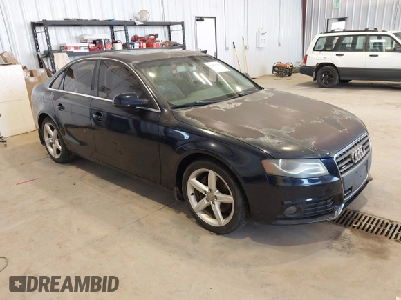 2010 Audi A4 Premium Plus с VIN WAUFFAFL3AN037898, выставлен на аукционе IAAI как лот 42476793 с пробегом 111 689 миль миль и . История ставок и продаж доступна на DreamBid. Изображение 1.