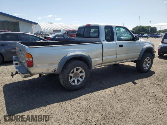 2001 Toyota Tacoma with VIN 5TEWM72N61Z859465, listed as a Copart auction lot 63696605 with 273,096 mi miles and Clean title. Bid and sale history available at DreamBid. Image 3.