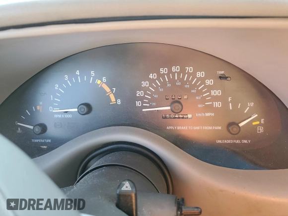 1996 Buick Regal with VIN 2G4WF52K3T1407254, listed as a Copart auction lot 41430805 with 150,458 mi miles and Salvage Title. Bid and sale history available at DreamBid. Image 9.