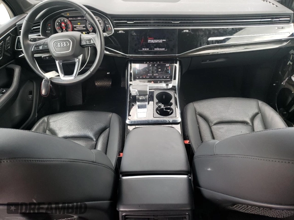 2022 Audi Q7 Prestige with VIN WA1VXBF74ND003740, listed as a Copart auction lot 80952584 with 34,904 mi miles and Salvage title. Bid and sale history available at DreamBid. Image 8.
