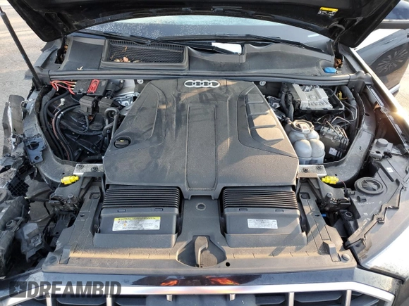 2020 Audi Q7 Premium Plus with VIN WA1LJAF74LD011658, listed as a Copart auction lot 88143785 with 44,250 mi miles and Salvage title. Bid and sale history available at DreamBid. Image 12.