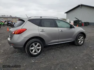 2010 Nissan Murano SL with VIN JN8AZ1MW8AW127516, listed as a Copart auction lot 53040045 with 150,127 mi miles and Salvage Title. Bid and sale history available at carsss.com. Image 3.