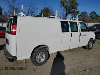 2017 Chevrolet Express Cargo with VIN 1GCZGHFG3H1183700, listed as a Copart auction lot 42375805 with 123,280 mi miles and Salvage title. Bid and sale history available at DreamBid. Image 3.