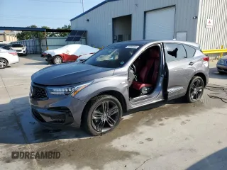 2021 Acura RDX w/A-Spec Package with VIN 5J8TC2H65ML020761, listed as a Copart auction lot 60089403 with 30,370 mi miles. Bid and sale history available at carsss.com. Image 1.