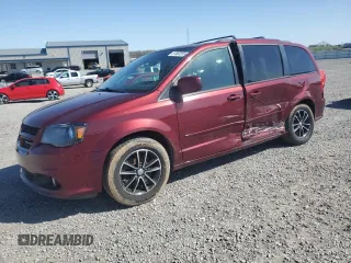 2017 Dodge Grand Caravan GT with VIN 2C4RDGEG2HR814873, listed as a Copart auction lot 51682555 with 174,446 mi miles and Salvage Title. Bid and sale history available at DreamBid. Image 1.