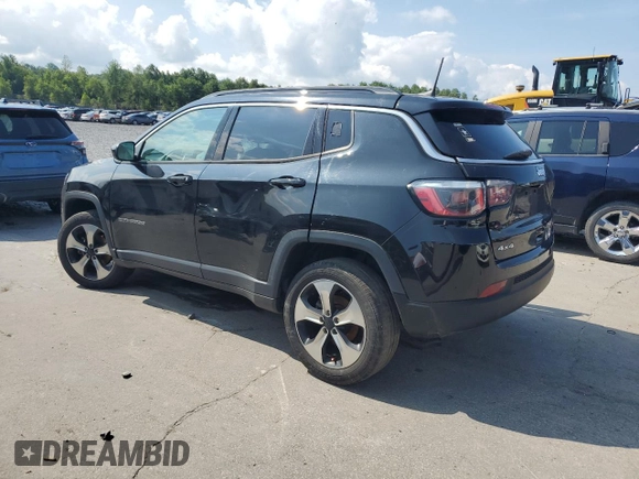 2019 Jeep Compass Latitude z VIN 3C4NJDBB5KT713992, wystawiony jako Copart lot #64503495 z przebiegiem 99 097 mil mil oraz Szkoda całkowita • Salvage title. Historia ofert i sprzedaży dostępna na DreamBid. Obrazek 2.