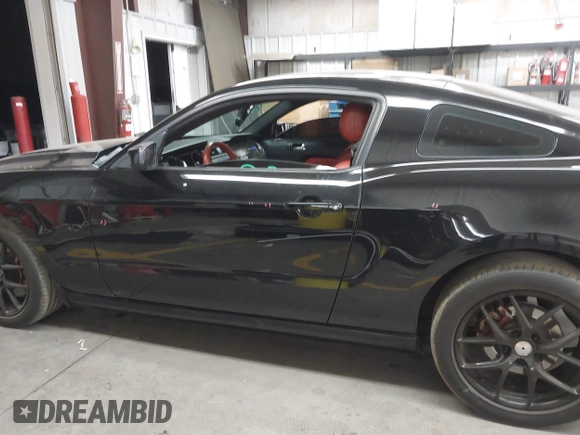 2013 Ford Mustang GT with VIN 1ZVBP8CF7D5241627, listed as a IAAI auction lot 42485858 with 107,547 mi miles and . Bid and sale history available at DreamBid. Image 15.