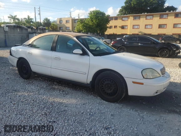 2004 Mercury Sable GS with VIN 1MEFM50U04A607318, listed as a Copart auction lot 61866155 with 149,973 mi miles and Salvage title. Bid and sale history available at DreamBid. Image 4.