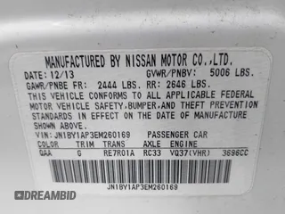 2014 Infiniti Q70 Luxe z VIN JN1BY1AP3EM260169, wystawiony jako IAAI lot #42128494 z przebiegiem 97 189 mil mil oraz . Historia ofert i sprzedaży dostępna na DreamBid. Obrazek 9.