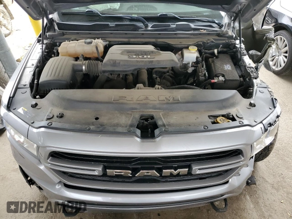 2020 Ram 1500 Big Horn with VIN 1C6SRFFM5LN229056, listed as a Copart auction lot 57224183 with 0 mi miles. Bid and sale history available at carsss.com. Image 11.
