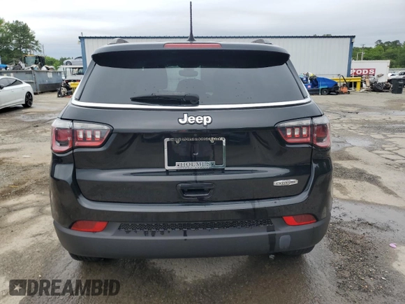 2017 Jeep Compass Latitude with VIN 3C4NJCBB3HT611495, listed as a Copart auction lot 55950525 with 66,051 mi miles and Non repairable. Bid and sale history available at DreamBid. Image 6.