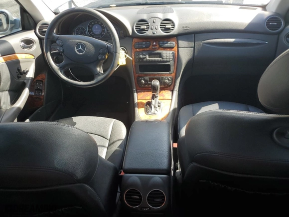 2003 Mercedes-Benz CLK-Class 5.0L with VIN WDBTJ75J33F060438, listed as a Copart auction lot 47317405 with 141,947 mi miles and Salvage Title. Bid and sale history available at carsss.com. Image 8.