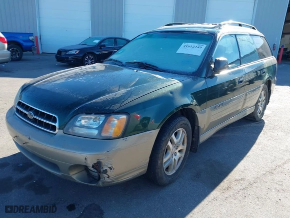 2002 Subaru Legacy Wagon Outback with VIN 4S3BH665427628869, listed as a IAAI auction lot 41612249 with 227,820 mi miles. Bid and sale history available at carsss.com. Image 2.