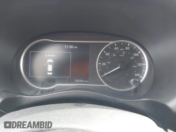 2020 Nissan Kicks SV z VIN 3N1CP5CVXLL545498, wystawiony jako IAAI lot #41940641 z przebiegiem 74 554 mil mil oraz . Historia ofert i sprzedaży dostępna na DreamBid. Obrazek 7.