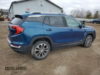 2019 GMC Terrain SLT with VIN 3GKALPEX5KL350423, listed as a Copart auction lot 50354785 with 48,438 mi miles and Clean Title. Bid and sale history available at carsss.com. Image 3.
