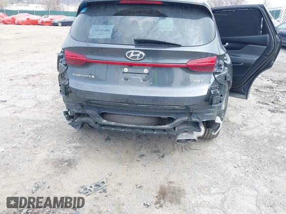 2021 Hyundai Santa Fe Limited with VIN 5NMS44AL1MH334332, listed as a IAAI auction lot 41911337 with 49,253 mi miles. Bid and sale history available at carsss.com. Image 6.