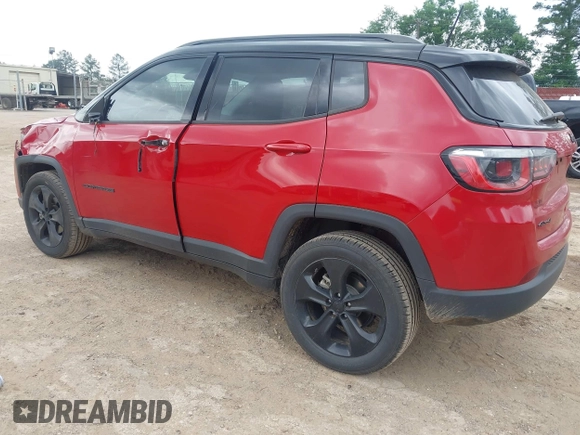2020 Jeep Compass North z VIN 3C4NJDBB8LT133542, wystawiony jako IAAI lot #42156144 z przebiegiem 53 034 mil mil oraz . Historia ofert i sprzedaży dostępna na DreamBid. Obrazek 3.