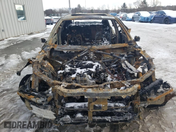 2021 Acura TLX w/A-Spec Package with VIN 19UUB6F59MA002574, listed as a Copart auction lot 44424655 with Not Provided miles and Salvage Title. Bid and sale history available at carsss.com. Image 5.