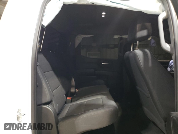 2024 Chevrolet Silverado 1500 Custom with VIN 3GCPDBEK8RG233125, listed as a Copart auction lot 51180035 with 18,439 mi miles and Salvage Title. Bid and sale history available at DreamBid. Image 10.