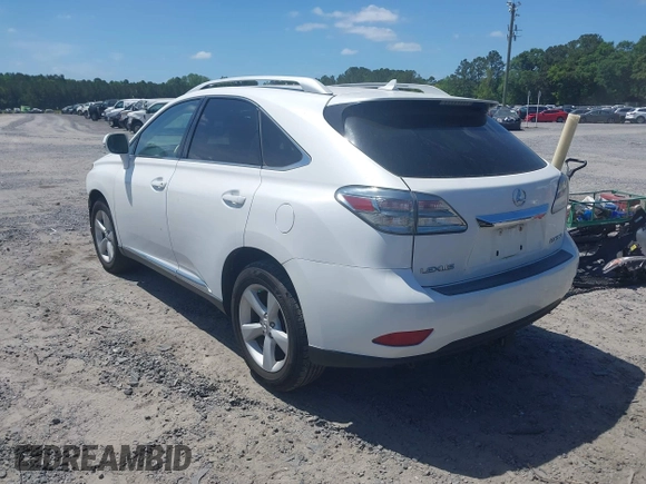 2010 Lexus RX 350 with VIN 2T2BK1BA3AC066236, listed as a IAAI auction lot 42168489 with 126,467 mi miles and . Bid and sale history available at DreamBid. Image 3.