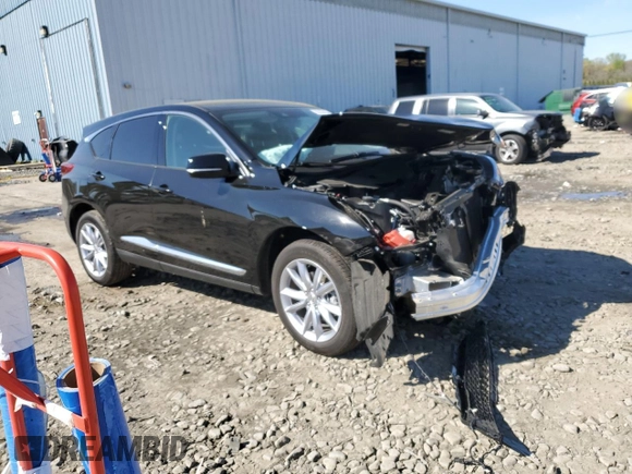 2023 Acura RDX with VIN 5J8TC2H34PL025010, listed as a Copart auction lot 52358434 with 0 mi miles and Salvage Title. Bid and sale history available at carsss.com. Image 4.