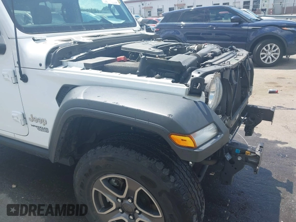2018 Jeep Wrangler Unlimited Sport с VIN 1C4HJXDG3JW129798, выставлен на аукционе IAAI как лот 42635872 с пробегом 74 392 миль миль и . История ставок и продаж доступна на DreamBid. Изображение 18.