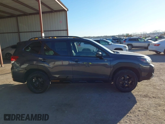 2023 Subaru Forester Wilderness with VIN JF2SKAMC9PH413982, listed as a IAAI auction lot 41381657 with 38,121 mi miles. Bid and sale history available at carsss.com. Image 14.