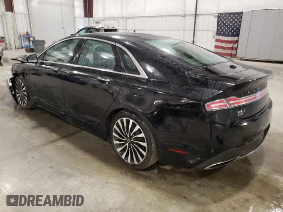2018 Lincoln MKZ with VIN 3LN6L5HC6JR615212, listed as a Copart auction lot 79290314 with 94,013 mi miles and Salvage title. Bid and sale history available at DreamBid. Image 2.