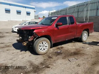 2022 Nissan Frontier SV z VIN 1N6ED1CM2NN681638, wystawiony jako Copart lot #75124914 z przebiegiem 47 689 mil mil oraz Szkoda całkowita • Salvage title. Historia ofert i sprzedaży dostępna na DreamBid. Obrazek 1.