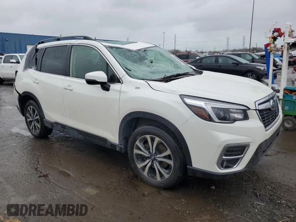 2021 Subaru Forester Limited with VIN JF2SKAUC3MH435634, listed as a Copart auction lot 49832855 with 49,250 mi miles and Clean Title. Bid and sale history available at carsss.com. Image 4.