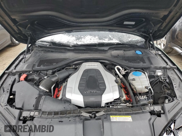 2016 Audi A7 3.0 Premium Plus with VIN WAUWGAFC9GN012848, listed as a Copart auction lot 37325264 with 90,744 mi miles. Bid and sale history available at carsss.com. Image 11.