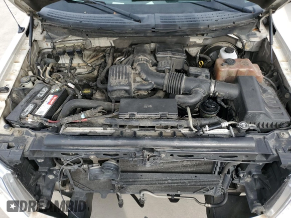 2010 Ford F-150 XL with VIN 1FTFW1CV0AFC10571, listed as a Copart auction lot 47858595 with 289,180 mi miles and Salvage Title. Bid and sale history available at carsss.com. Image 11.