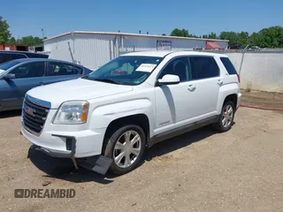 2017 GMC Terrain SLE z VIN 2GKALMEK1H6333053, wystawiony jako IAAI lot #42329623 z przebiegiem 155 716 mil mil oraz . Historia ofert i sprzedaży dostępna na DreamBid. Obrazek 2.