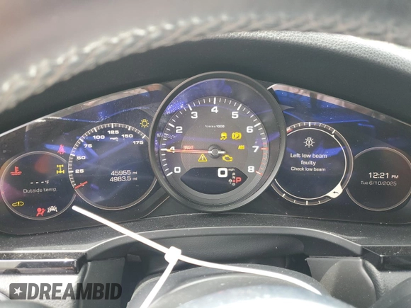 2019 Porsche Cayenne с VIN WP1AA2AY9KDA02096, выставлен на аукционе Copart как лот 60533355 с пробегом 45 955 миль миль и На запчасти • Non repairable. История ставок и продаж доступна на DreamBid. Изображение 9.