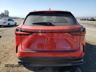 2023 Lexus NX with VIN 2T2AGCEZXPC020633, listed as a Copart auction lot 70345194 with 17,356 mi miles and Salvage Title. Bid and sale history available at carsss.com. Image 6.