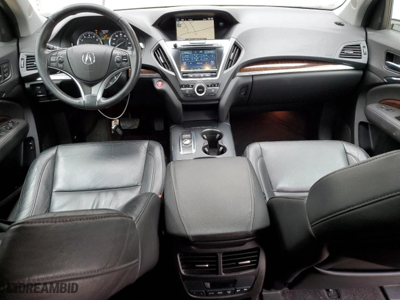 2017 Acura MDX w/Technology Pkg with VIN 5FRYD4H54HB042083, listed as a Copart auction lot 43388485 with 128,966 mi miles and Salvage Title. Bid and sale history available at carsss.com. Image 8.